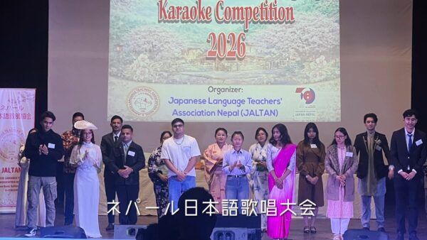 ネパール人による日本語カラオケコンテストは大盛況！―我がチームも大健闘―